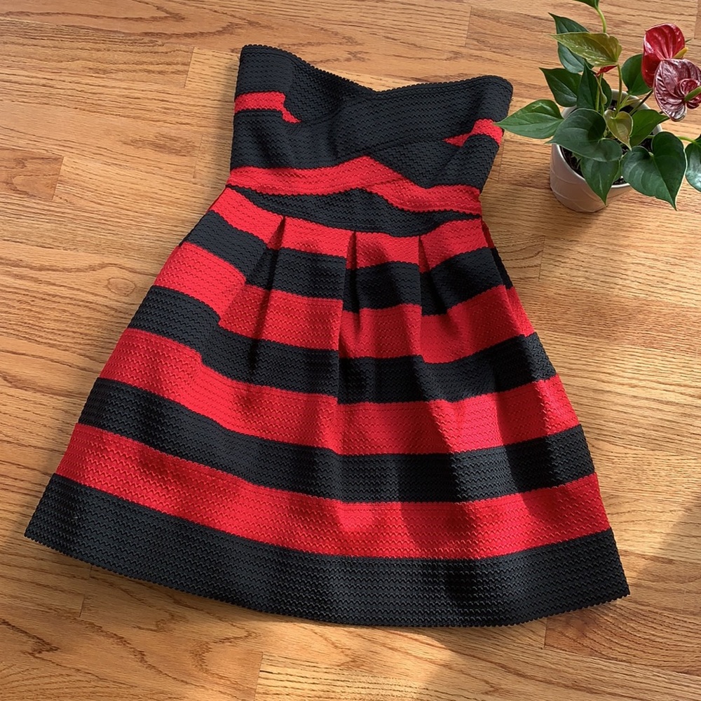 BCBGMaxAzira strapless dress